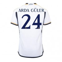 Camiseta Real Madrid Arda Guler #24 Primera Equipación Replica 2023-24 mangas cortas